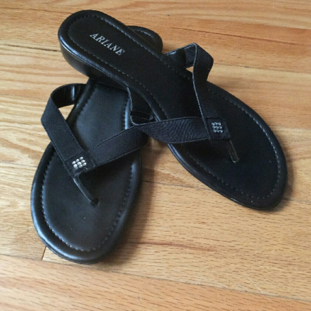 Black sandals
